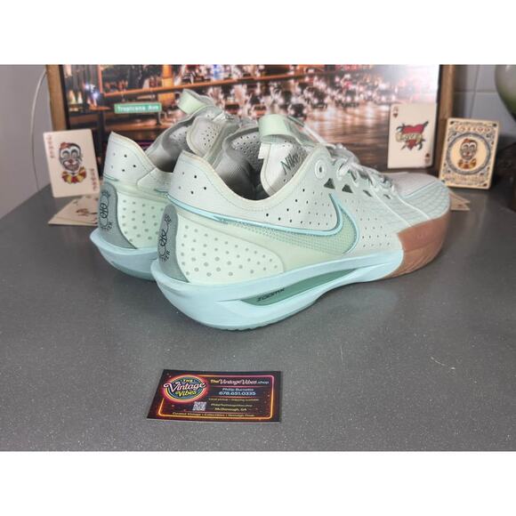 Nike GT Cut 3 Mint Foam Green Gum ZoomX DV2913-300 Size 18 New No Box main image 5